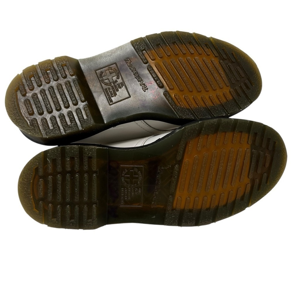 Dr. Martens White Leather Shoes - Picture 7 of 11